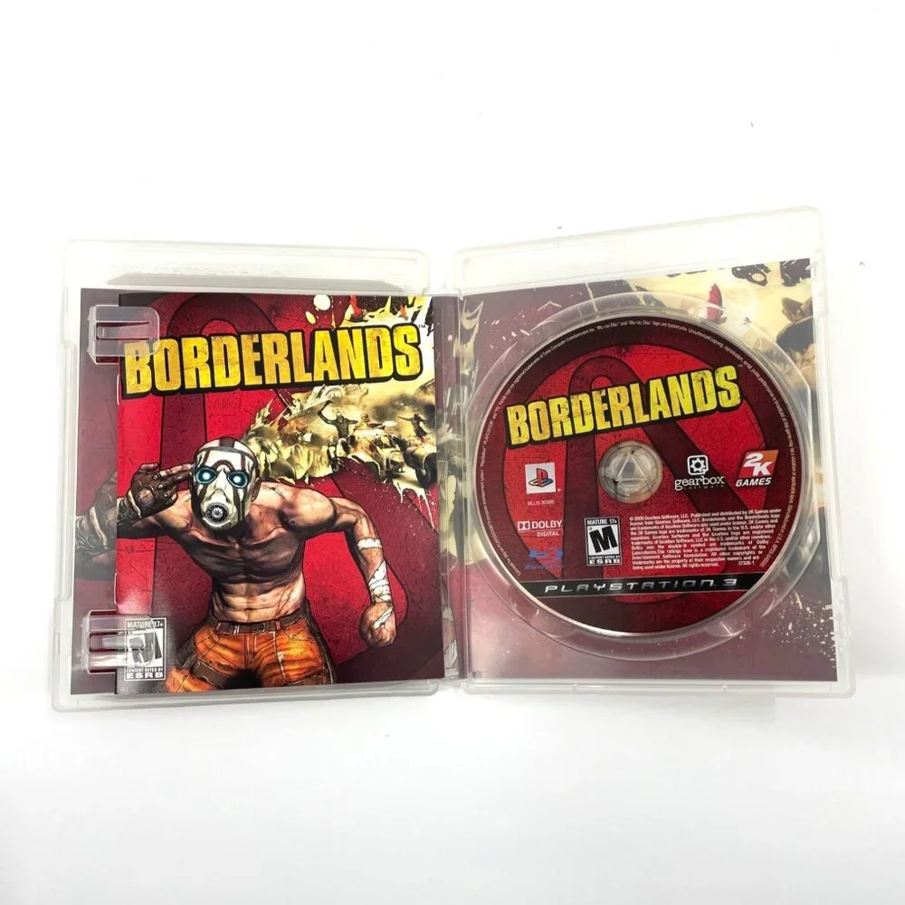 Borderlands PlayStation 3 Game Complete With Case & Manual 2K Games Clean Disc